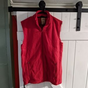 Red Sweater Vest- Men's Medium.